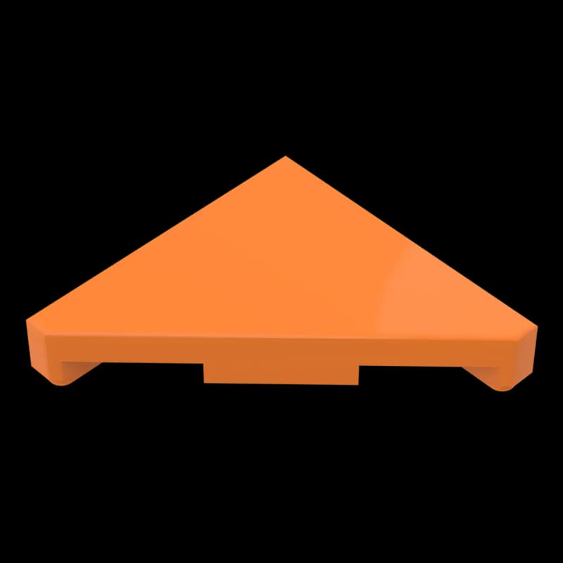 MOC 10PCS 35787 Triangular Light Panel Building Blocks Plate Square Bricks Particle Puzzle Idea Toy Children Birthday Kid Gifts - 5