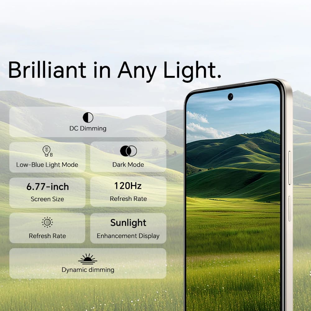 هاتف HONOR X7d 4G الإصدار العالمي بمعالج Qualcomm Snapdragon 685 وشاشة TFT LCD بحجم 6.77 بوصة وكاميرا 108 ميجابكسل وزر ذكاء اصطناعي فوري وبطارية 6500 مللي أمبير وتقنية NFC - 6