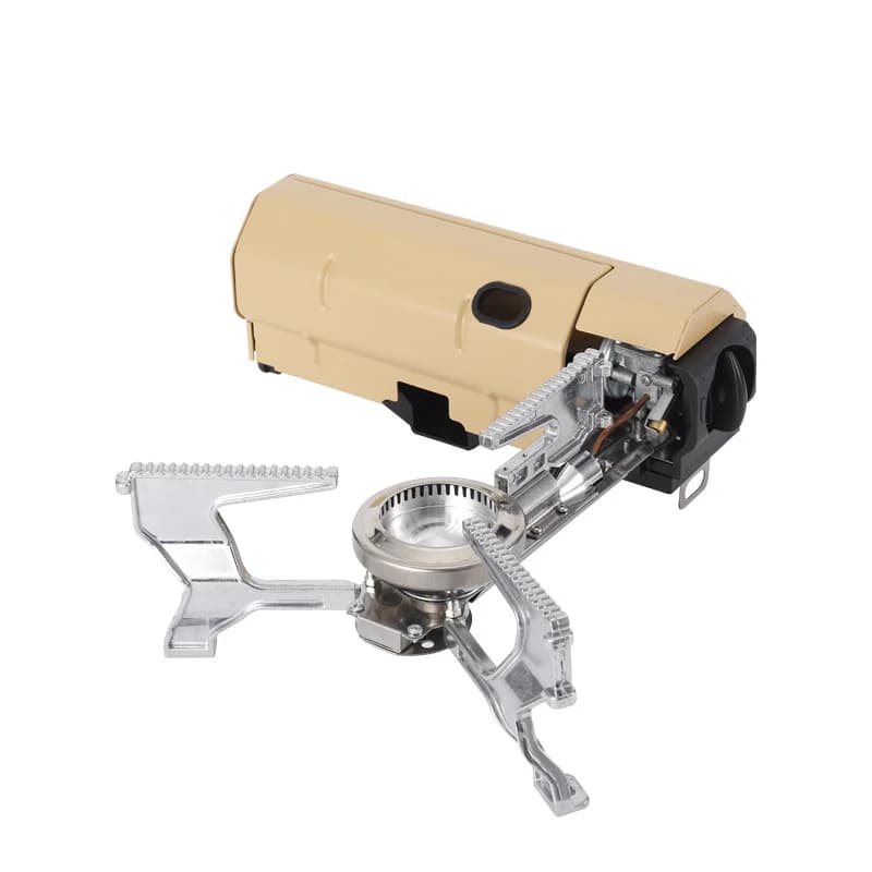 New Cheao Camping Gas Stove 2670W Portable Folding Cassette Gas Burner Outdoor Picnic Travel Cooking Grill Cooker Heating System - 2