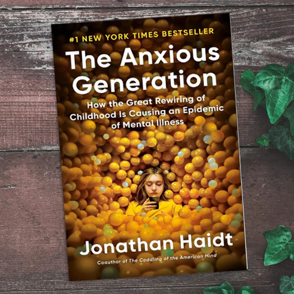 The Anxious Generation Books for Teen Mental Health Data-Driven Strategies for Parents Educators by Social Psychologist - 4