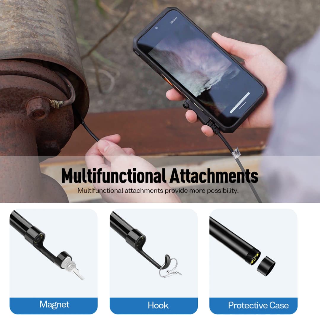 Ulefone  Waterproof 3 in 1 Endoscope /For ARMOR 9/ARMOR 9E/Power Armor 13/Power Armor 18T - 3