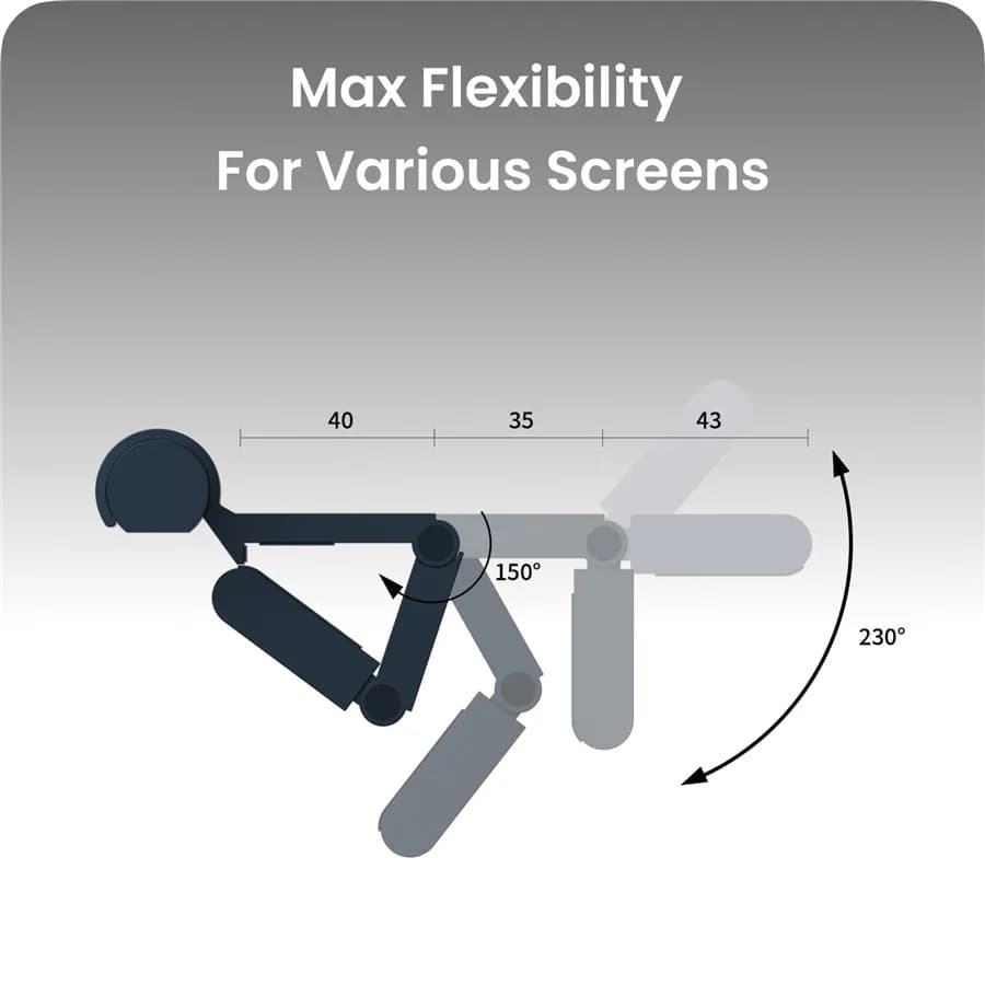 YEELIGHT Pura Monitor Light Bar LED Screen Light 45° Light Angle 40cm Eye Protection Light Touch Controls Stepless Dimming 6500K - 6