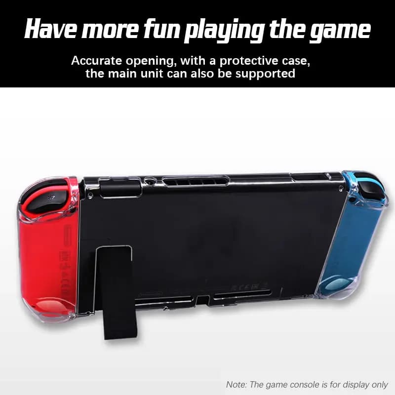 Suitable For Nintendo Switch High Transparency Pc Protective Case Game Console Handle Full Package Ultra Thin Split Protective - 3
