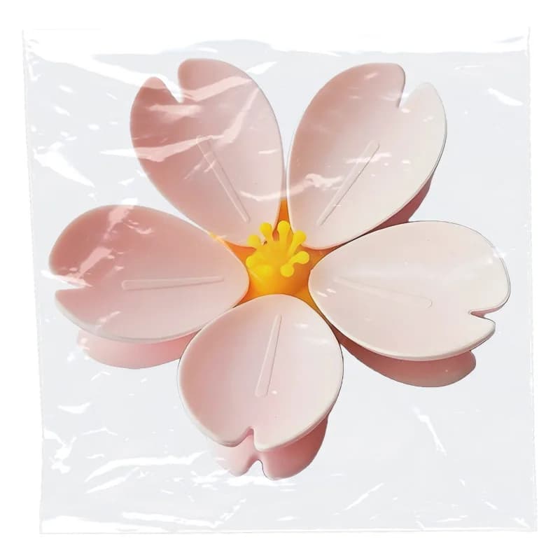 Sakura Magnetic Fridge Magnet Seal Clip, Petal Sealing Clip, Magnetic Fridge Sticker, Snack Clip, Flower Decoration - 3