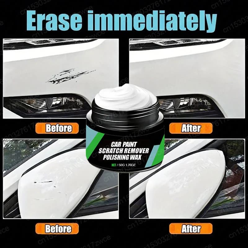 Car Scratch Remover Paint Care Tools Auto Swirl Remover Scratches Repair Polishing Auto Body Grinding Compound Anti Scratch Wax - 5