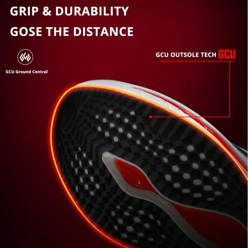 أحذية الجري لي نينغ ريد هاير 9 ألترا للرجال، وسادة سوبر بوم، ألياف بوم، أحذية تدريب لي نينغ قابلة للتنفس ARPW007 - 6