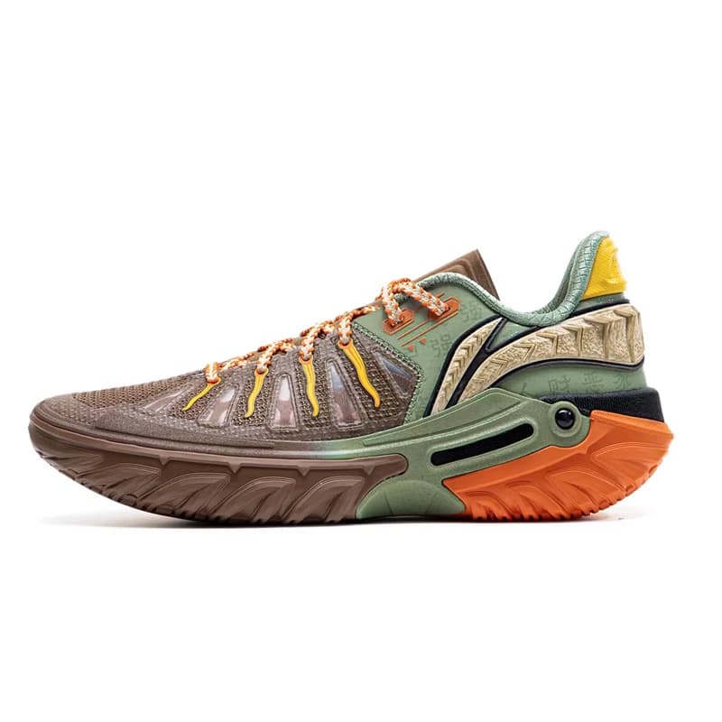 LI NING JIEAO 2ST  Youth outdoor basketball shoes, low cut men's anti slip, wear-resistant, shock-absorbing sports shoes - 2