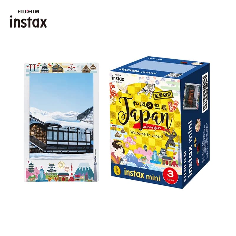 Fujifilm Instax Mini Japan Color Film For Fujifilm Instax Mini 12 40 90 Evo Camera 10-50 Sheets For Link Printer Photo Paper - 4
