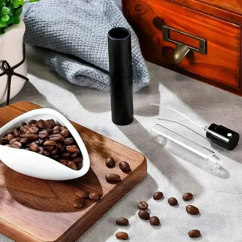 1pc 10ml Rotary Handheld  Anti-Static Coffee Bean Spray Bottle for Precision Grinding, Ideal for Coffee Lovers - 5