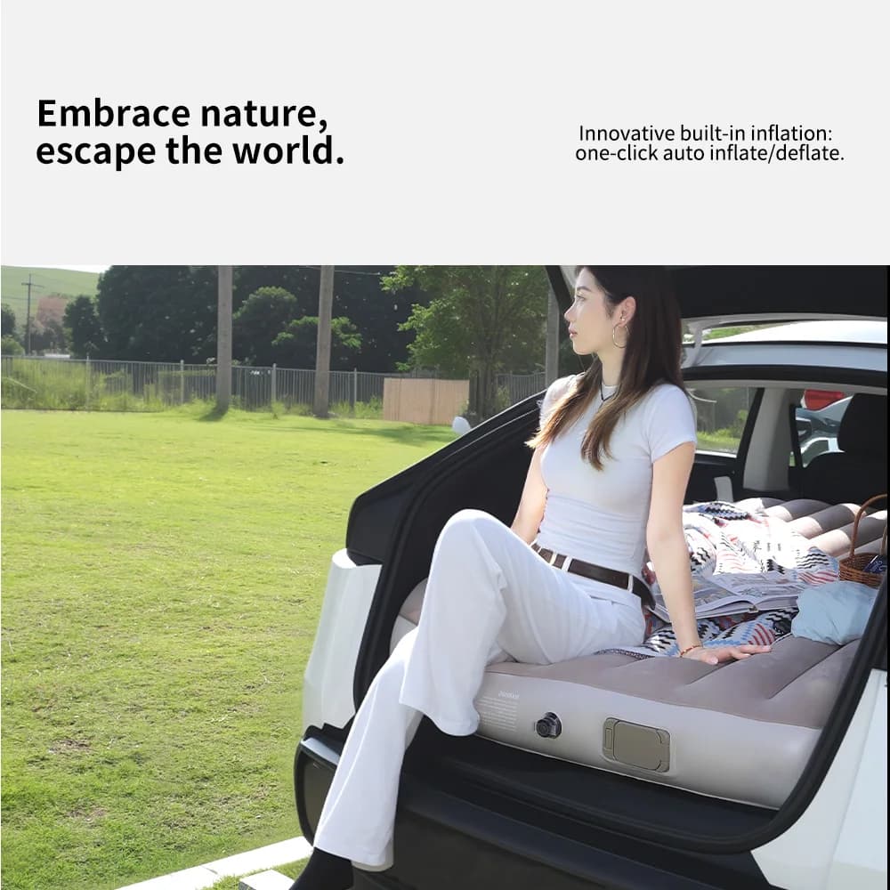 YZ For Tesla Model Y Juniper 2021-2026 Mattress  Automobile Self-Inflating Mattress Travel Mattress Inflatable Camping Mattress - 5