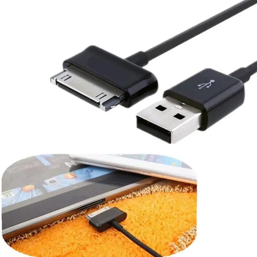 كابل شحن محمول 30Pin USB لمزامنة البيانات لجهاز Samsung Tab P1000 P7310 P7510 - 5