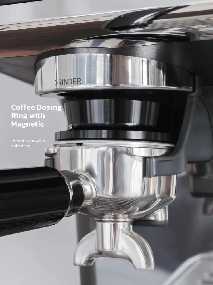 HiBREW Dual Boiler System Barista Pro 20Bar Bean to Espresso Cafetera Coffee Machine with Full Kit for Cafe Hotel Restaurant H7A - 6