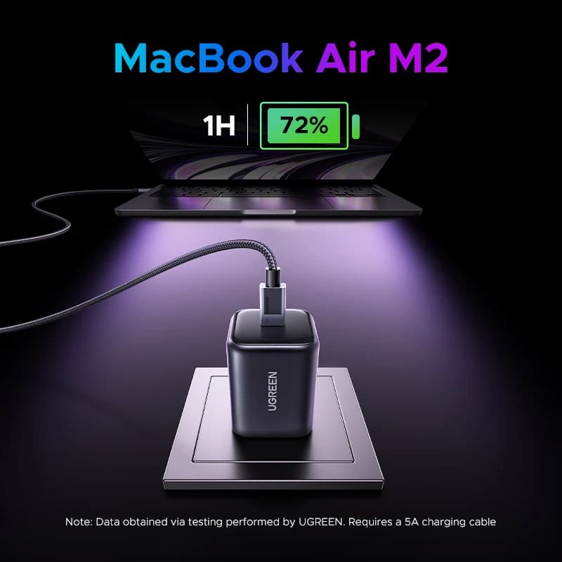 شاحن يو جرين 45 واط جان بد 3.0 بي بي اس كيو سي 3.0 شحن سريع لسامسونج اس 25 اس 24 الترا ايفون 17 16 15 برو ماكس ايباد تابلت شاحن سريع - 4