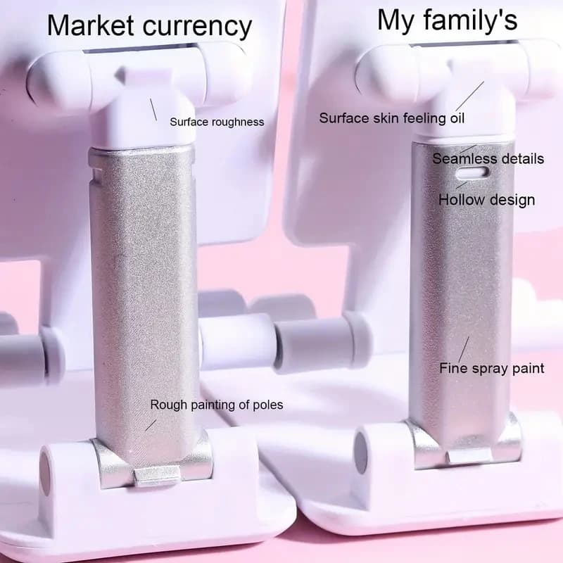 حامل هاتف محمول قابل للتعديل لهواتف آيفون وآيباد وشاومي حامل أجهزة لوحية عالمي للطاولات - 4