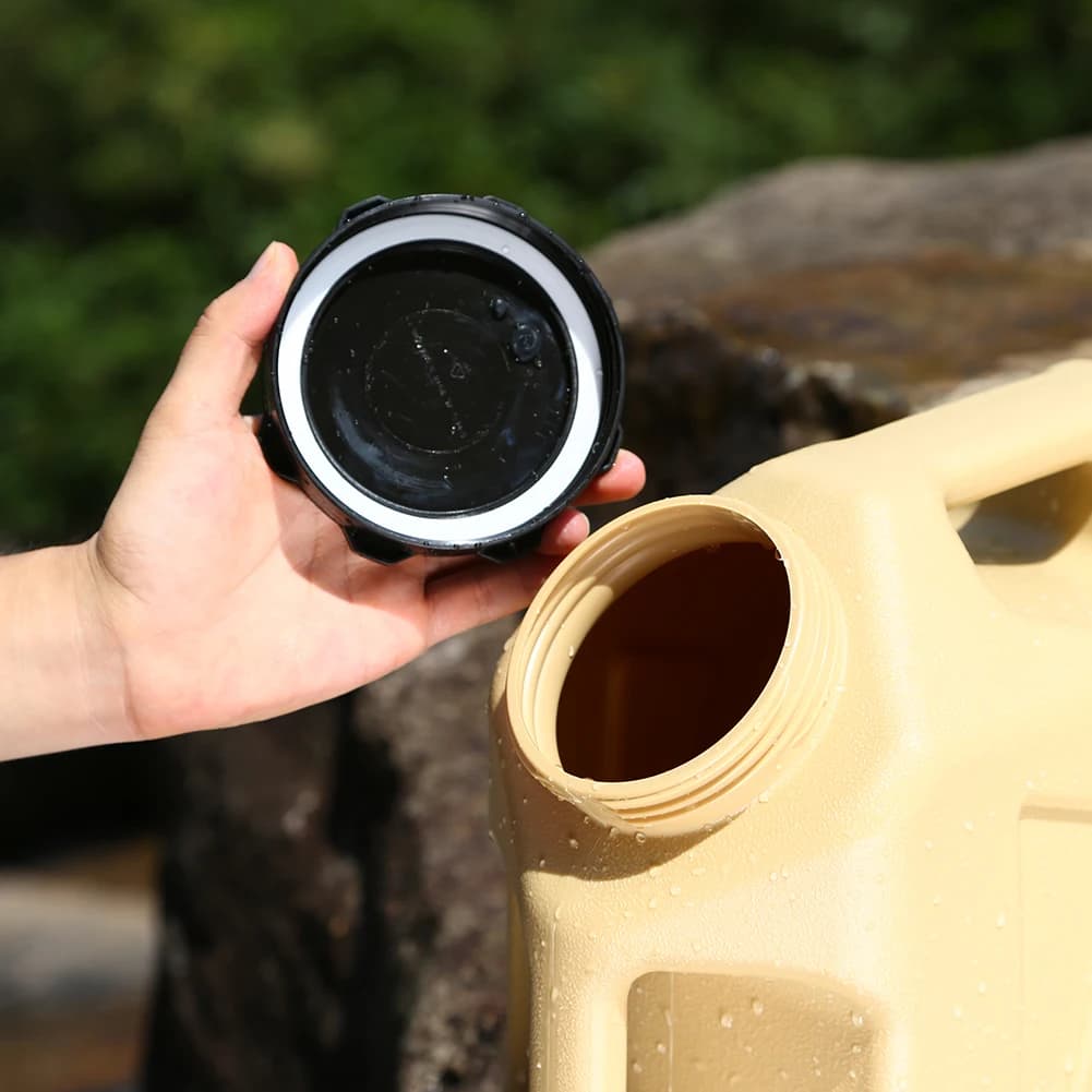 10/11/12L Outdoor Water Bucket Large-Capacity Portable Water Bag Container with Faucet Driving Water Tank for Picnic Hiking - 6