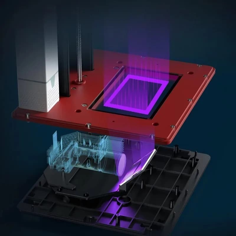 وصول جديد ELEGOO مارس 4 DLP بعمر خدمة 20000+ ساعة، وطاقة تشغيل فائقة الانخفاض طباعة فائقة الهدوء - 2