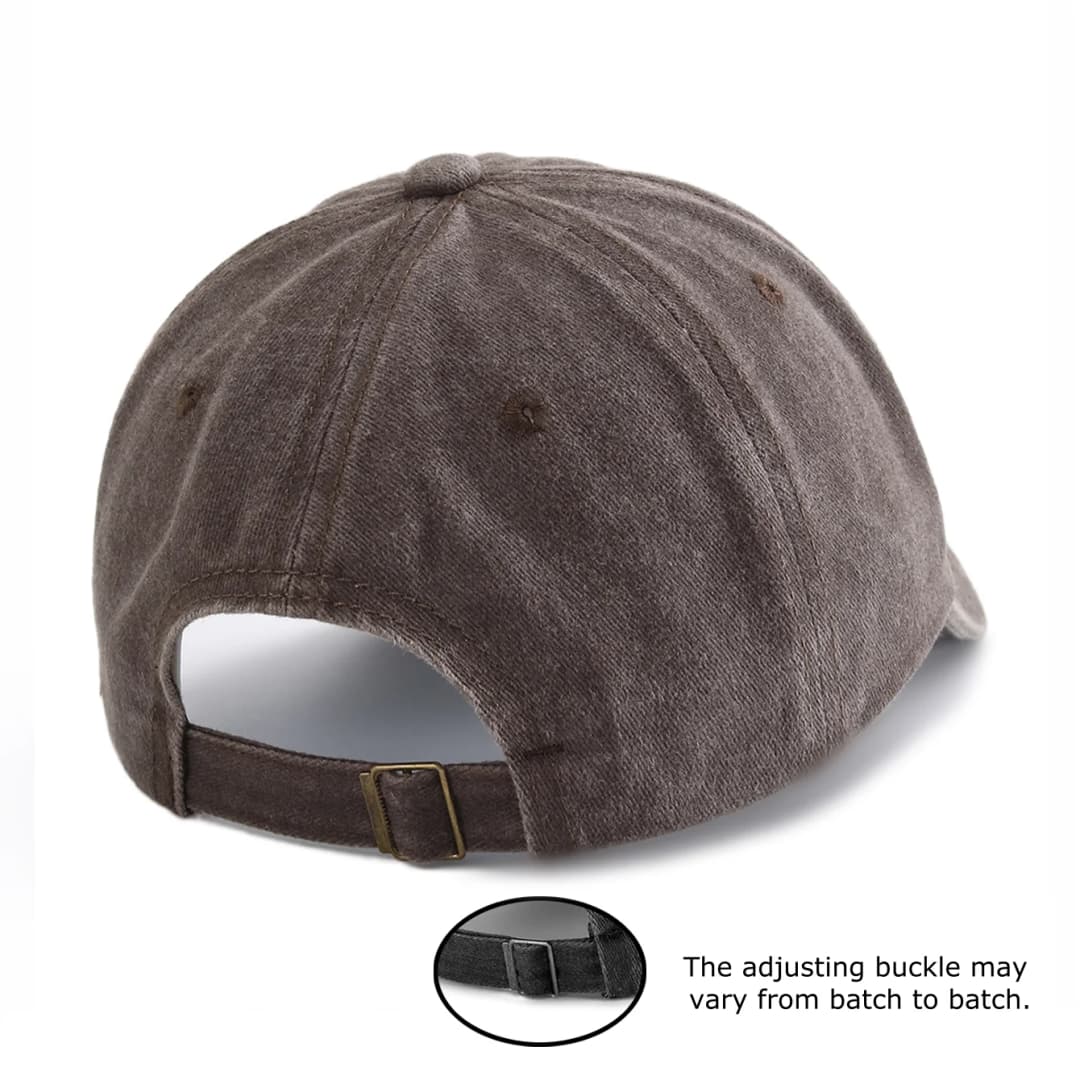 1pc Coconuttree Embroidery Washed Baseball Cap For Adults,Minimalist Retro Style Casual Soft Adjustable Dad Hat, Perfect As Gift - 2