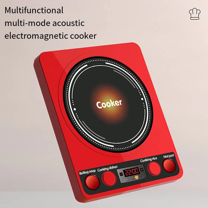 Children's Educational Play Kitchen Set – Pretend Play Cookware with Simulated Induction Cooker, Cooking & Cutting Toys for Boys - 2