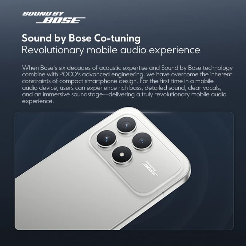 POCO F8 Pro 5G Global Version Smartphone Snapdragon® 8 Elite 6.59" 120Hz POCO HyperRGB AMOLED Display 50MP 6210mAh - 6