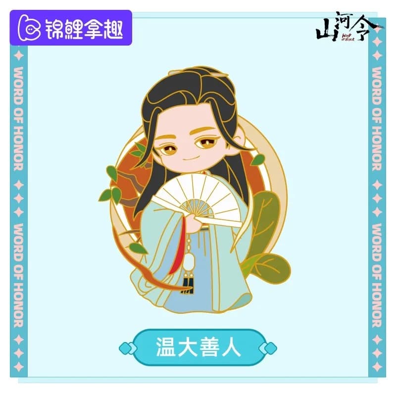 Genuine WORD OF HONOR Official Q Version of The Refrigerator Stickers Blind Box Creative Cartoon Wen Ke Xing Models DIY Gifts - 3