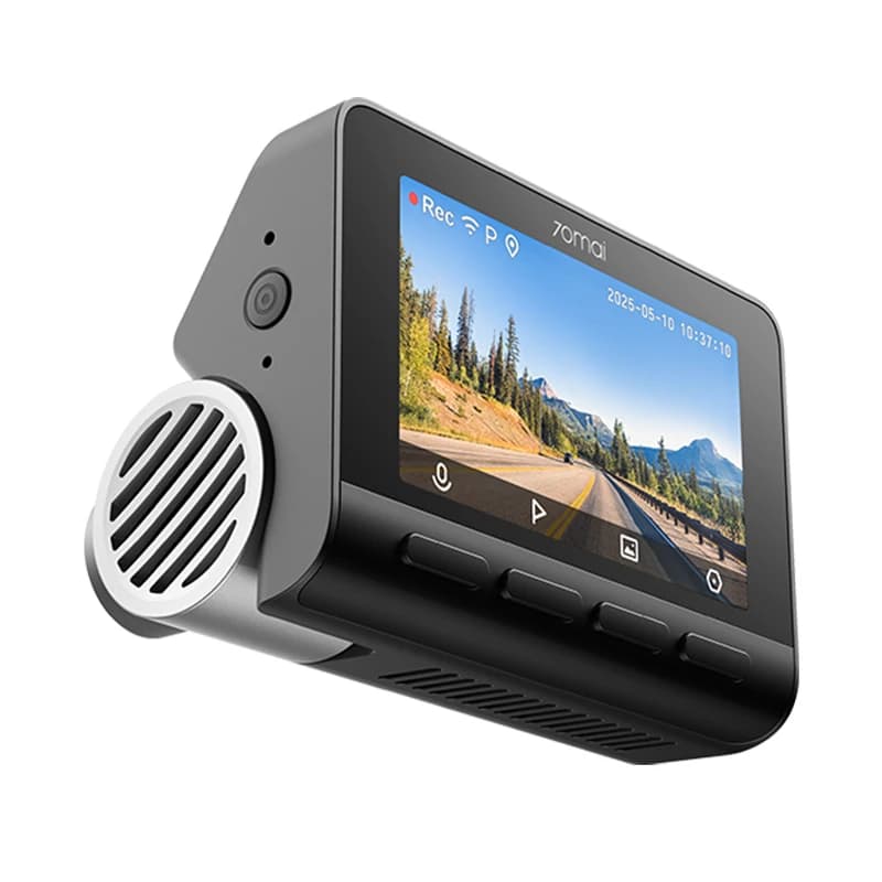 70mai كاميرا سيارة A800SE بدقة 4K UHD جودة سينمائية مع GPS مدمج وADAS ودعم انتظار 24 ساعة وكاميرا خلفية