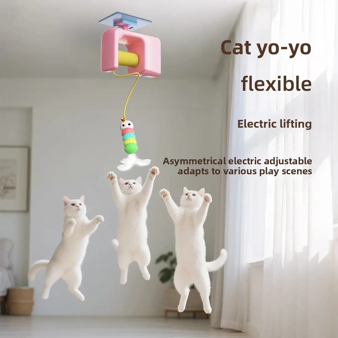 Cat Electric Smart Door Hanging Toy Cat Toy Self-entertainment and Fun Cat Amusement Artifact