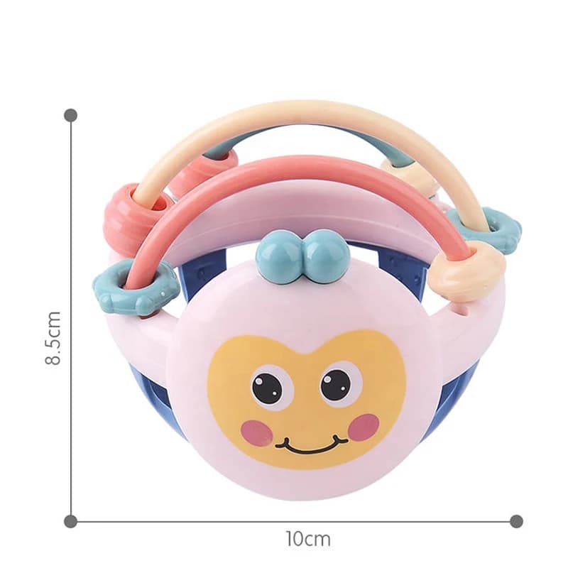 Baby Soft Teething Toys Newborn Early Educational Sensory Teether Rattle Touch Hand Grasping Ball Develop Infant Ball Game Toy - 6