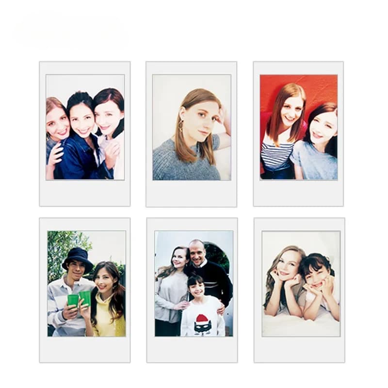 10/20 sheets Fujifilm Instax Mini White Edge Films Photo Paper Films For Fujifilm Instant Mini 11 9 8 25 50s Fuji camera Paper - 6
