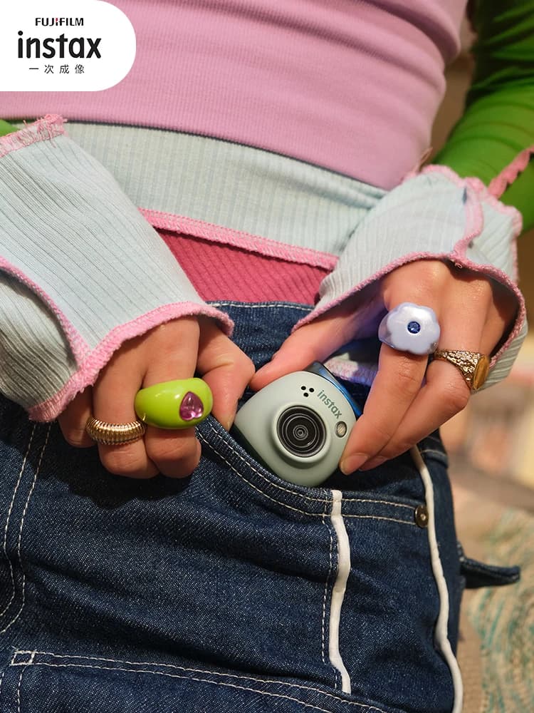 Fujifilm Instax Pal Smart Camera Small and Portable Smart Cute Mini Camera Photography Genie Pal Ready to Take Birthday Gifts - 3