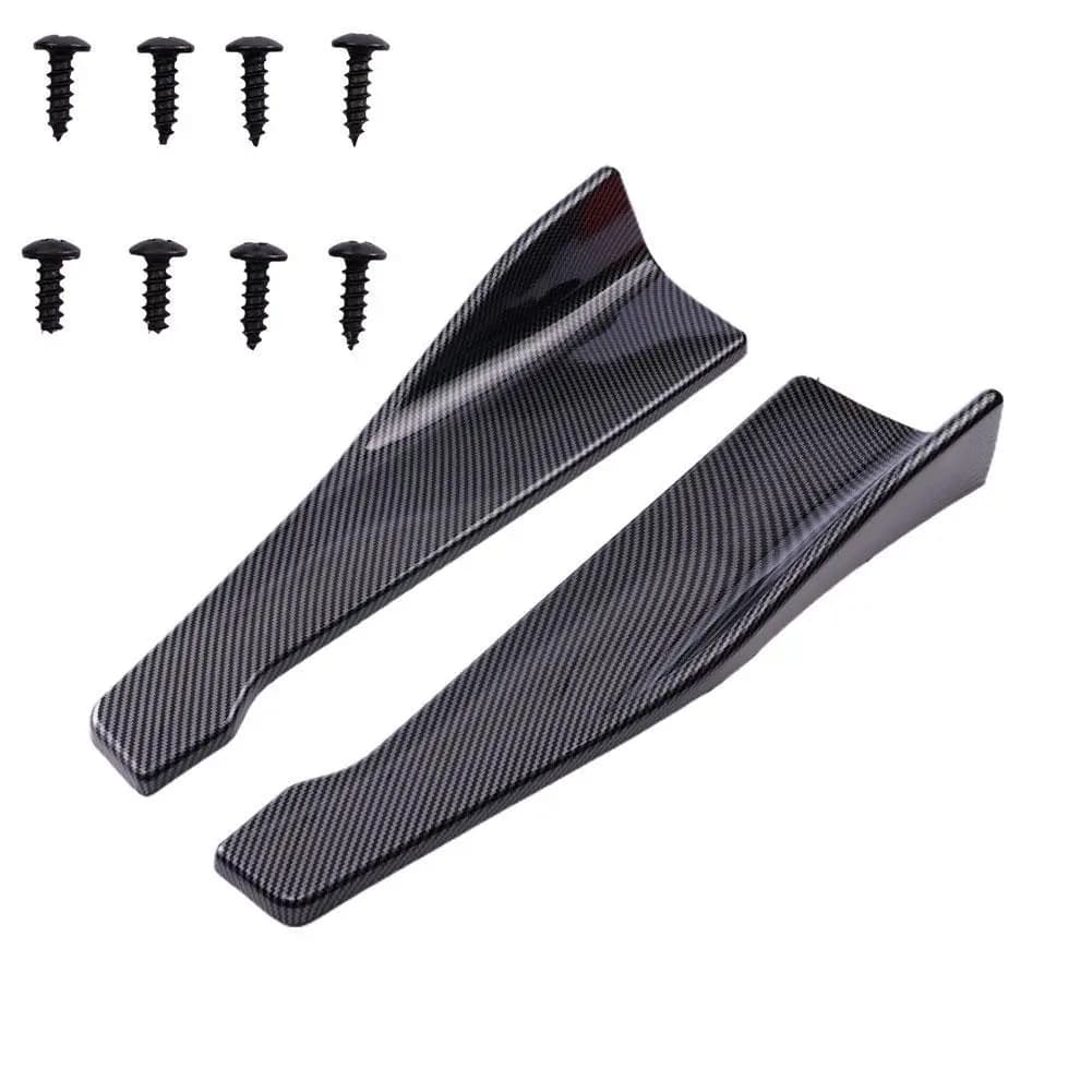 48CM Length Car Side Skirt Rear Bumper Lip Splitter Winglet Aprons Protector Scratch Automotive Accessories - 6