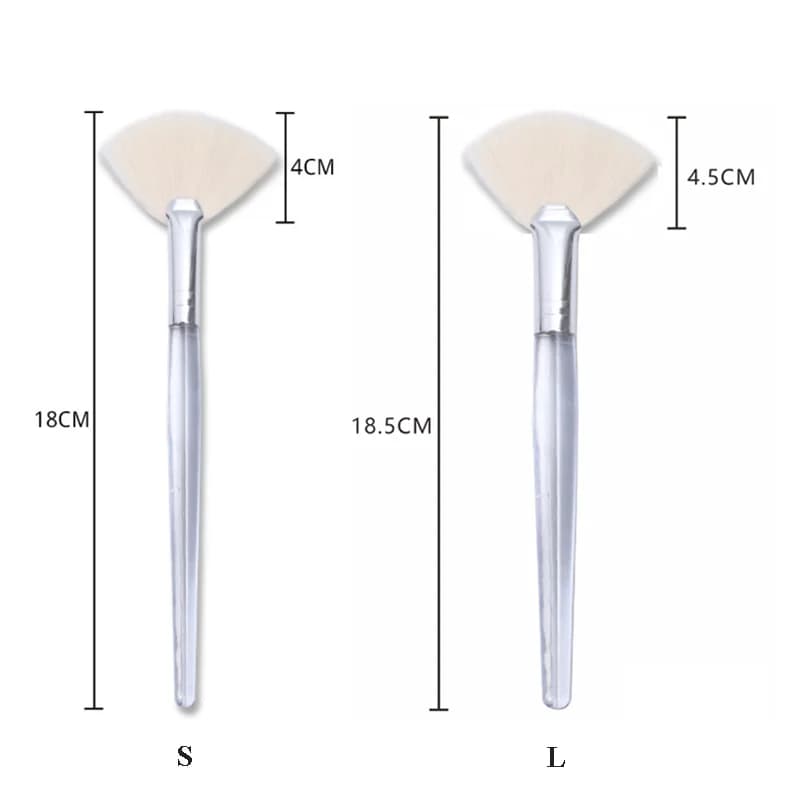 فرشاة تنظيف الوجه ناعمة فرشاة تدليك الوجه مروحة غسل فرشاة تنظيف المسام تقشير قناع الوجه فرشاة العناية بالبشرة المحمولة - 6