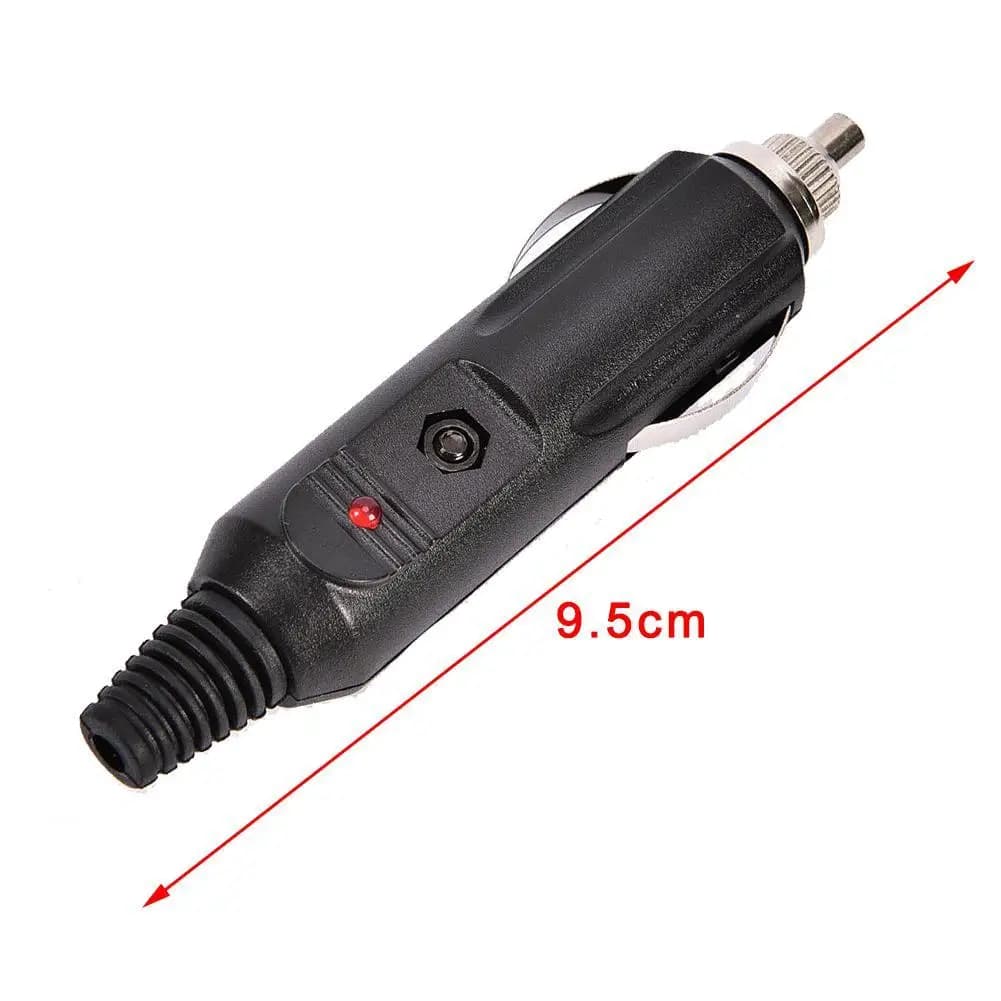 1PC 12V 24V Auto 20A Male Car Cigarette Lighter LED Socket Plug Connector Adapter For Car/Van Vehicle Motor Car Accessories - 6
