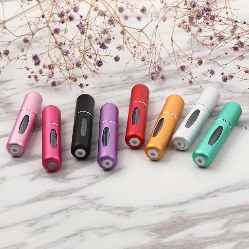 5ml 8ml Portable Mini Refillable Perfume Bottle With Spray Scent Pump Empty Cosmetic Containers Atomizer Bottle For Travel Tool - 4