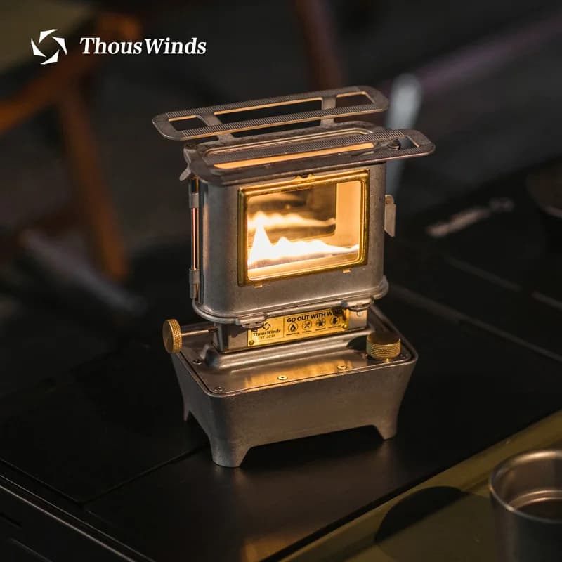 Thous Winds Firedance Oil Lamp Stove Portable Outdoor Retro Camping Lantern Emotion Lights Burner Stove Camping Supplies - 6