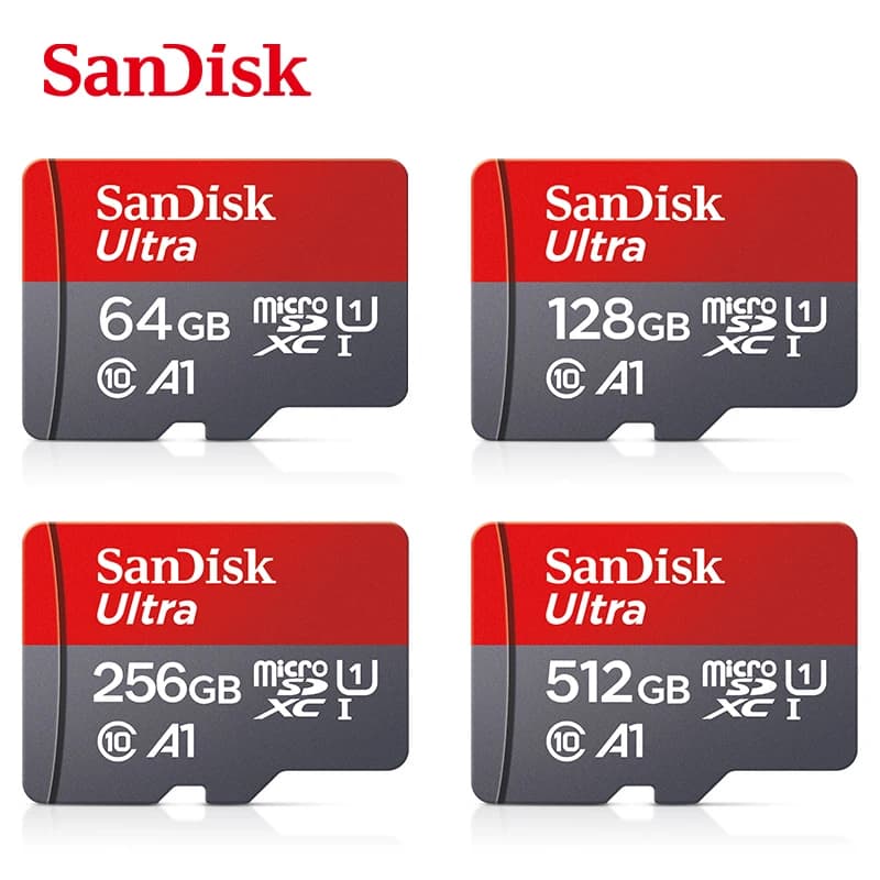 Sandisk Ultra Micro tf SD card 128GB 32GB 64GB 256GB Mini SD Card SD/TF Flash Card Memory Card 32 64 128 gb miniSD for Phone - 2