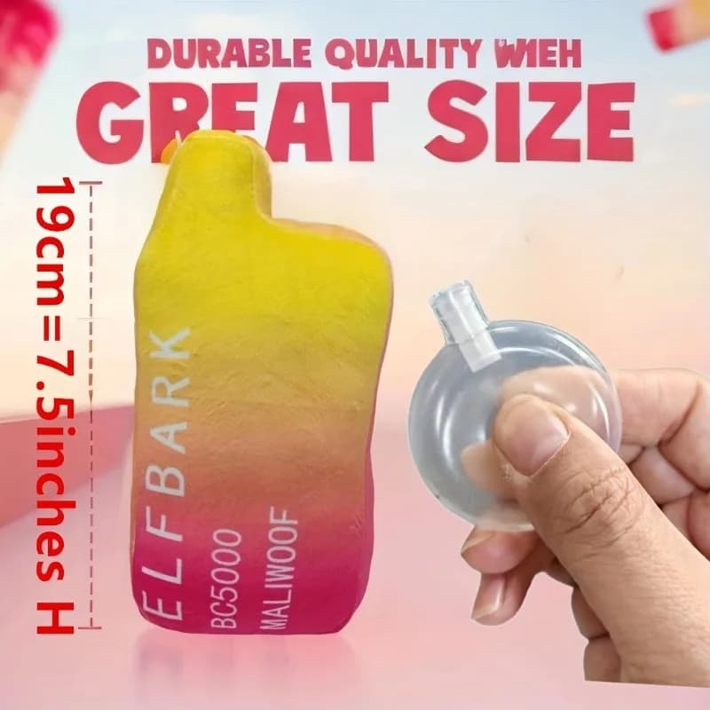 لعبة كلب محشوة Elfbark مع صافرة، ألعاب مضغ مقاومة للعض متينة للكلاب الصغيرة والمتوسطة والكبيرة، ألعاب حيوانات أليفة بصوت صافرة لطيف - 2