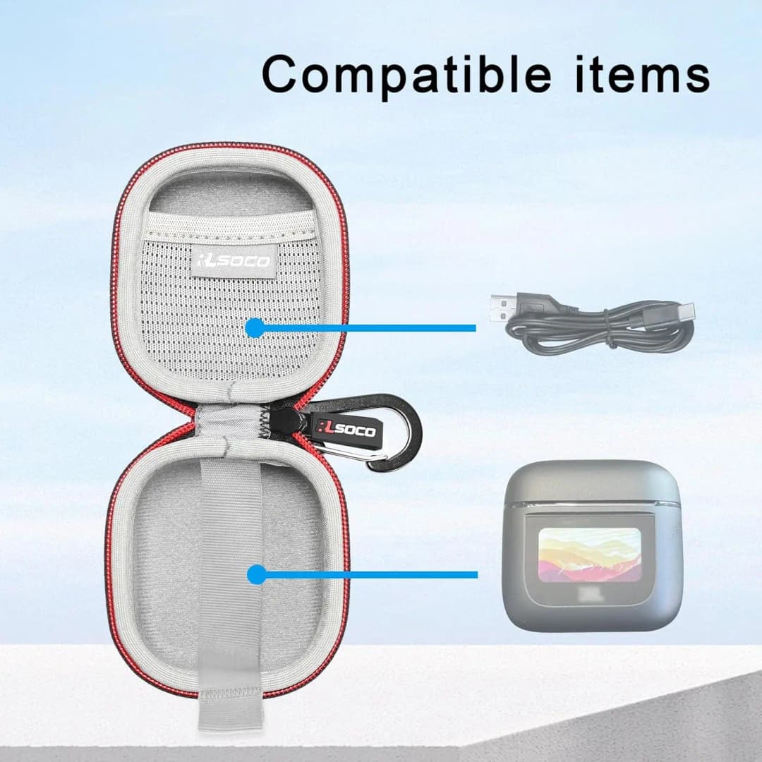 غطاء حافظة JBL Tour Pro 3، إكسسوارات واقي من السيليكون مع سلسلة مفاتيح لـ JBL Tour Pro 3/Tour Pro 2 سماعات أذن لاسلكية حقيقية - 4