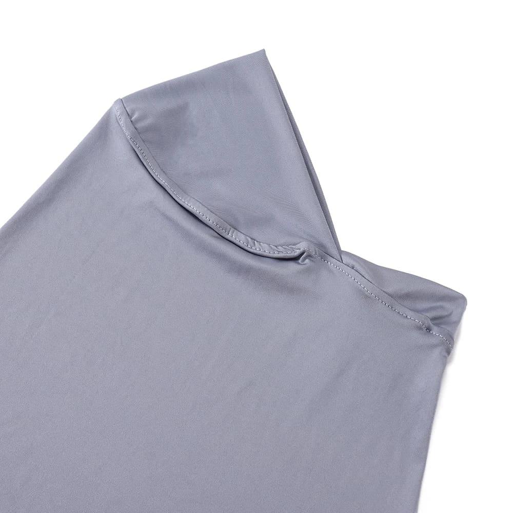 نمط جديد جاهز لارتداء الحجاب الإسلامي جيرسي وشاح فوري توربان خفيف شال ماليزي - 5