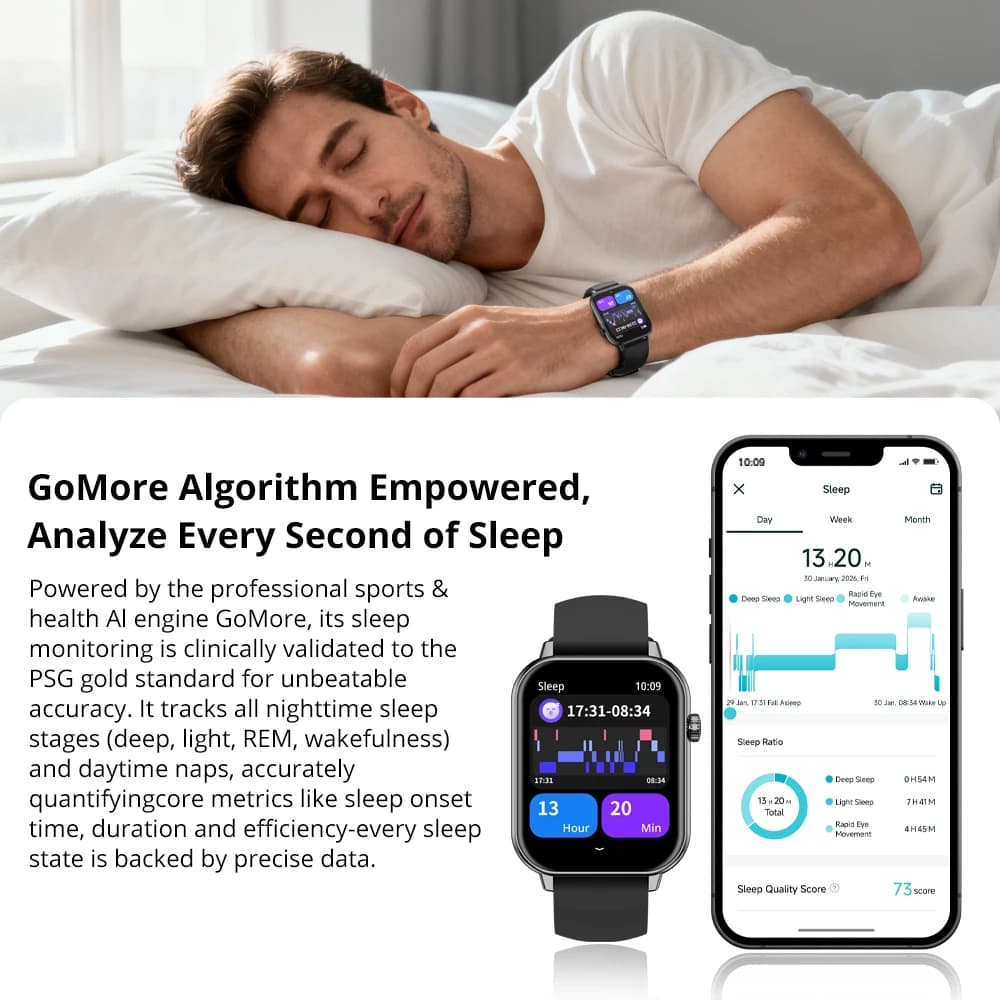 New COLMI C28 Air Ultra-thin Smartwatch 1.93 inch AMOLED Display, Women's Health Management, Exquisite Smart Watch For iOS Phone - 6
