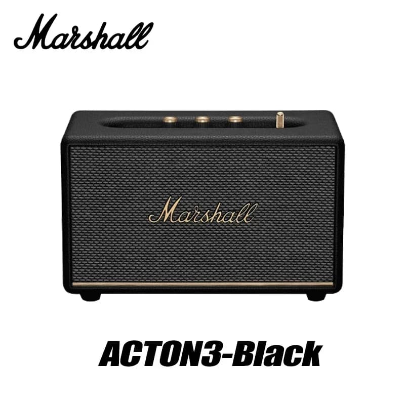 Marshall ACTON3 Portable Bluetooth Speaker - Deep Bass Powerful Sound Stereo Wireless IPX4 Waterproof for Party Outdoor Use - 6