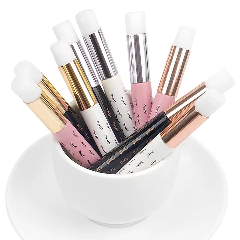 1/5PCS Eyelash Cleaning Brush lash Extension Applicator Eyebrow Nose Brushes Washing Bottle Skin Care Makeup Tool clean Supplies - 5
