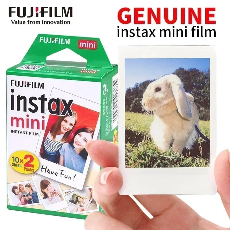 Fujifilm Instax Mini Film Paper 10-100 Sheets for Fuji Instant Film Cameras Instax Mini 12 11 9 40 70 90 Link Liplay EVO - 3