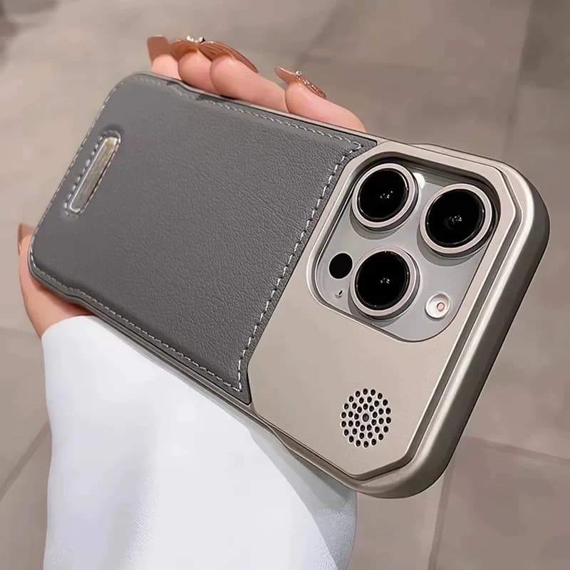 جراب جلد عطري للأعمال لهاتف آيفون 17 إير 16 15 14 بلس 13 12 11 برو ماكس، غطاء واقي مغناطيسي بدون إطار لماجسيف