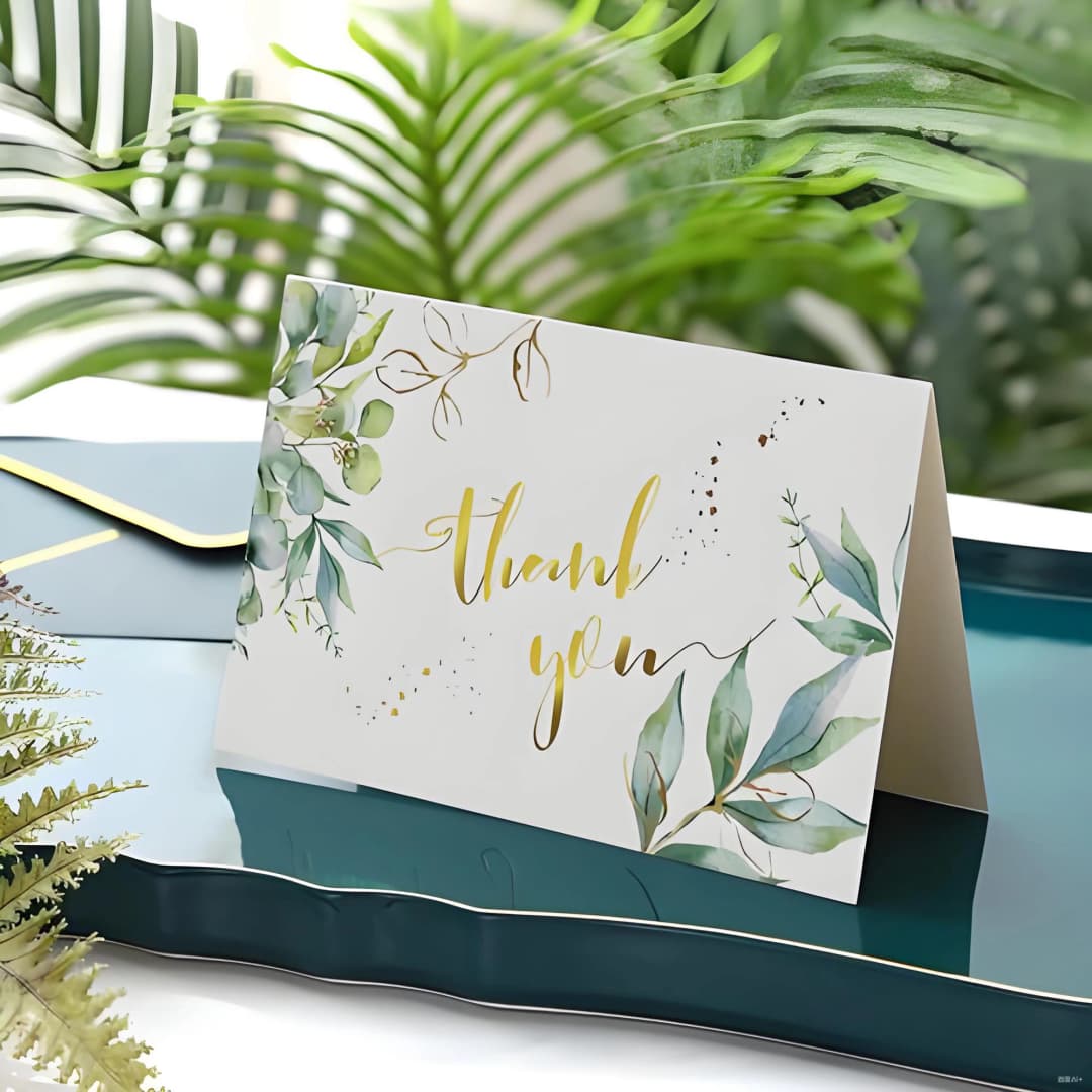 100/200pcs Customized Business Cards with Logos Personalized Thank-you Card Customization Business Cards Party Invitation Cards - 6