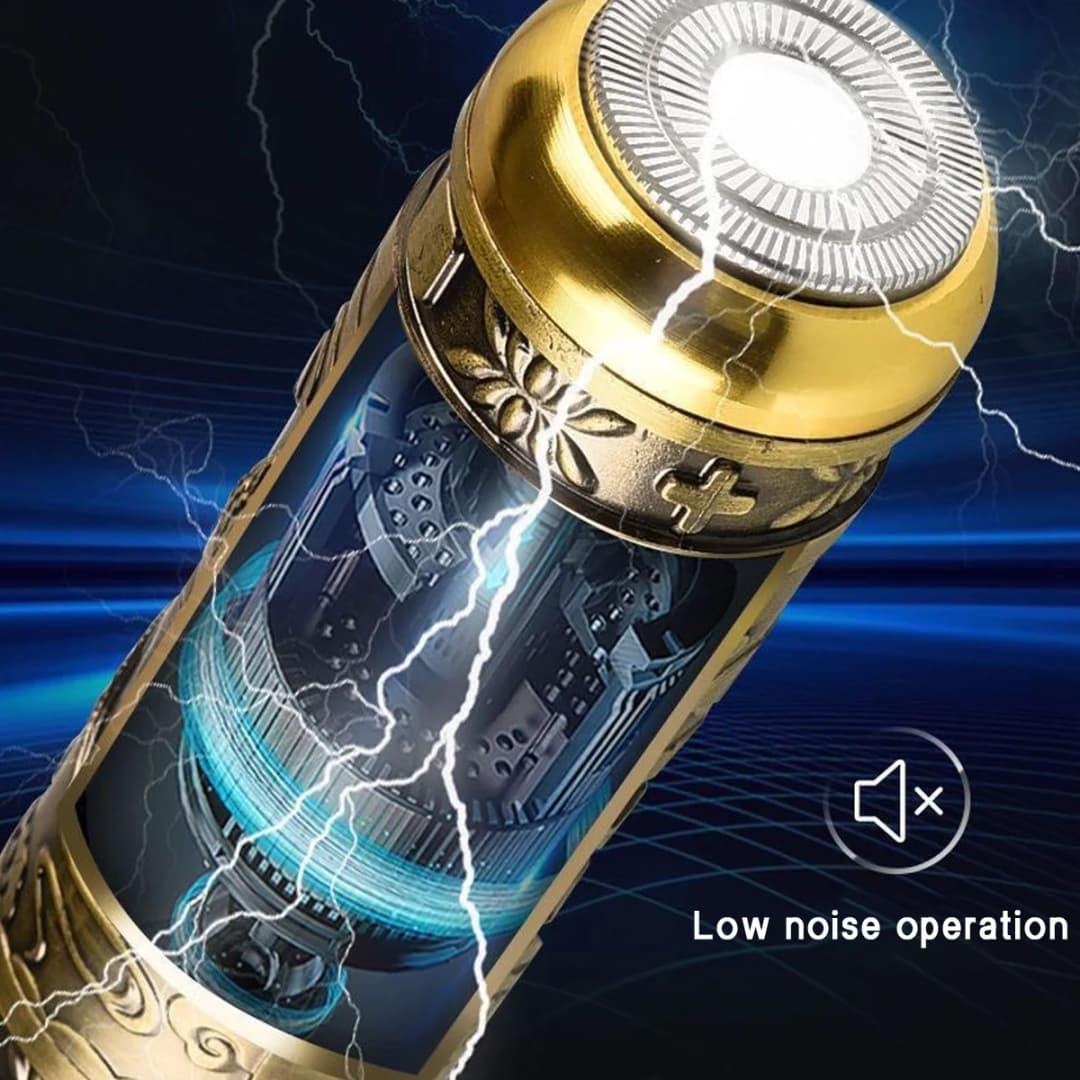 Waterproof Electric Beard Trimmer Portable Shaver for Men Non Irritating Shaving Experience Suitable for Home and Travel - 4