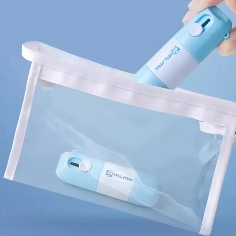 سائل تصحيح الورق الحراري محدد العناوين ممحاة مع سكين قابل للسحب فتاحة صناديق الطرود معلومات الهوية المضادة للتلصص - 5