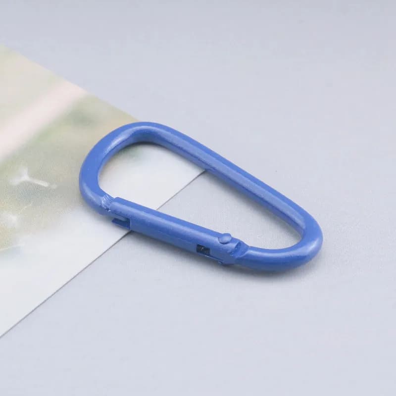 مجموعة 5-20 قطعة من مشابك التسلق من سبائك الألومنيوم، مشابك حقائب، خطاف سناب، حامل مفاتيح لمعدات التخييم - 6