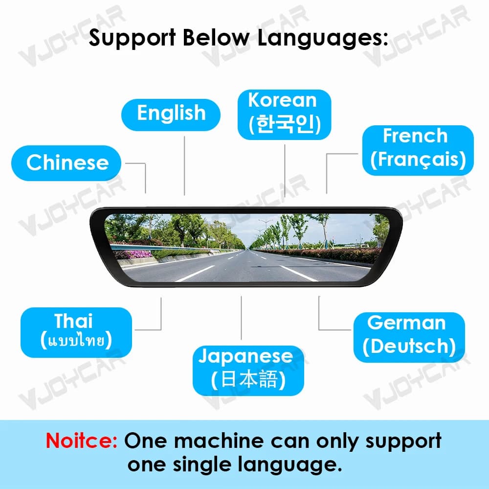 New For Tesla Stream Media Rearview Mirror 9.35 Inch Digital Streaming Mirror Dashcam with Night Vision for Model 3 Y Y Juniper - 5
