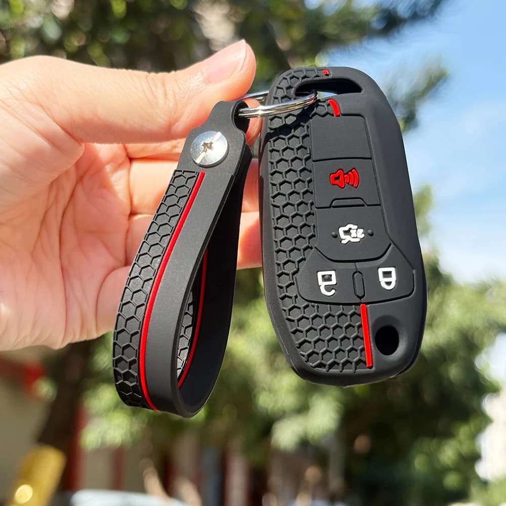 Keychain Protection For Ford Mustang Fusion Explorer Ka Focus S-MAX  Fiesta Silicone Car Key Case Cover Accessories