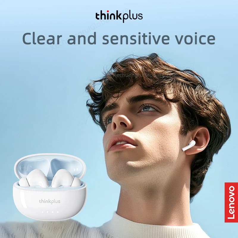 Lenovo LP5 Pro Wireless Bluetooth 5.4 Earphones TWS HiFi Sound Headphones Gaming Sports Earbuds Touch Control with Mic Headset - 3